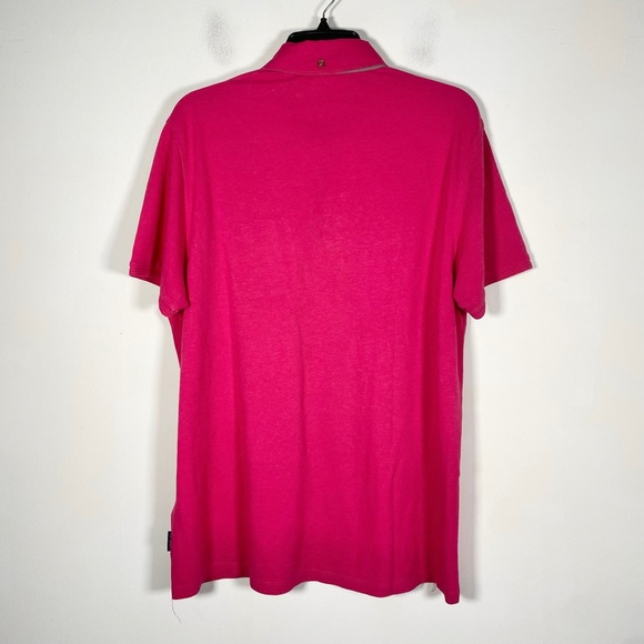 Ted Baker London Men’s Size 5 (XL) Cotton Blend Short Sleeve Polo Shirt - Picture 6 of 9